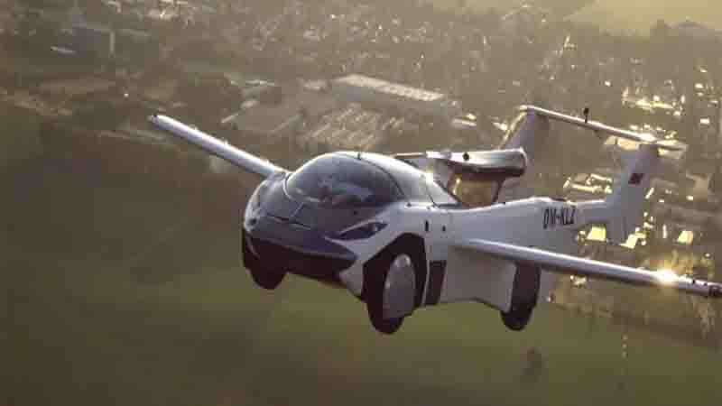 This is the flying car “Aircar”